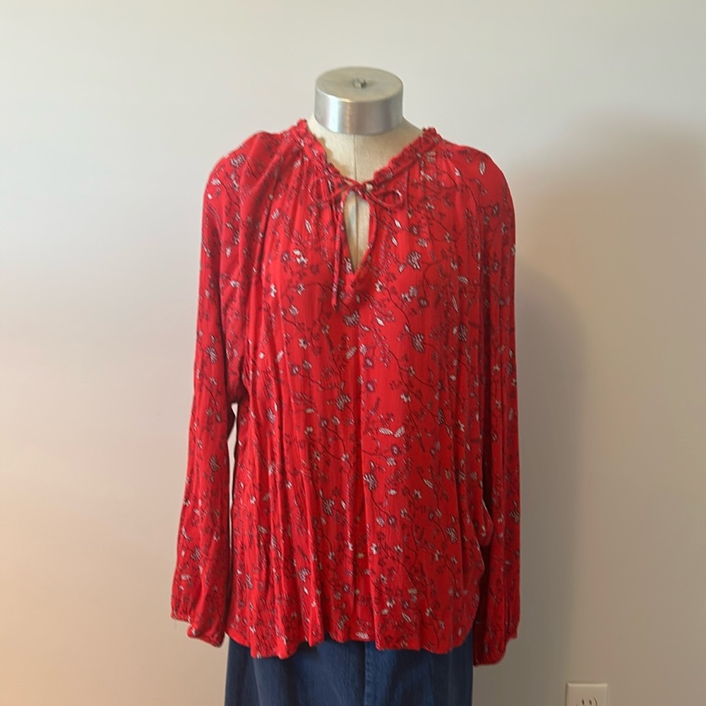 GAP XL Boho Peasant Blouse made in‎ India.